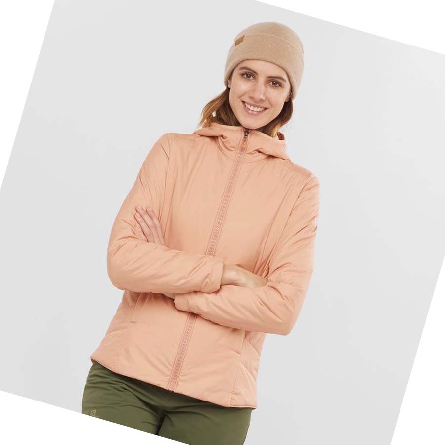 Chaquetas Salomon OUTRACK INSULATED Mujer Rosas | MX 2455PJJ